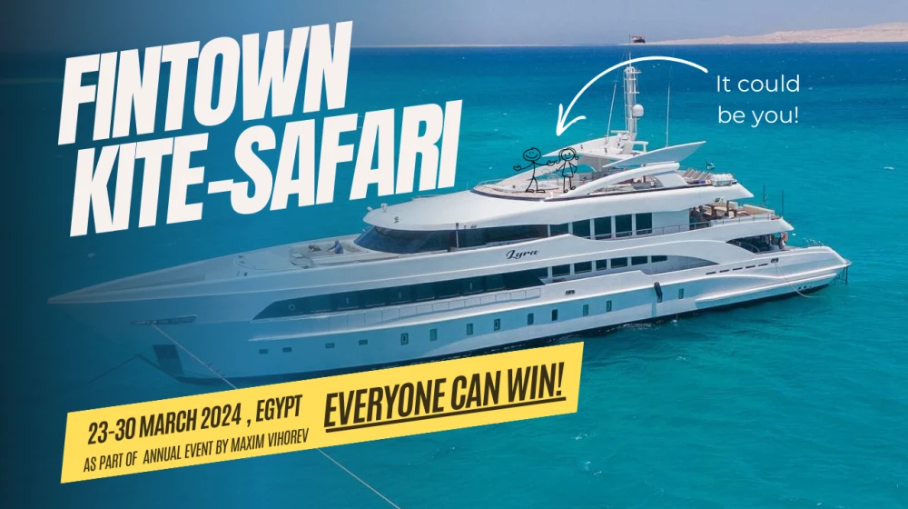 Win een luxe avontuurlijke kitesafari in Egypte met Fintown's exclusieve loterij! - Image