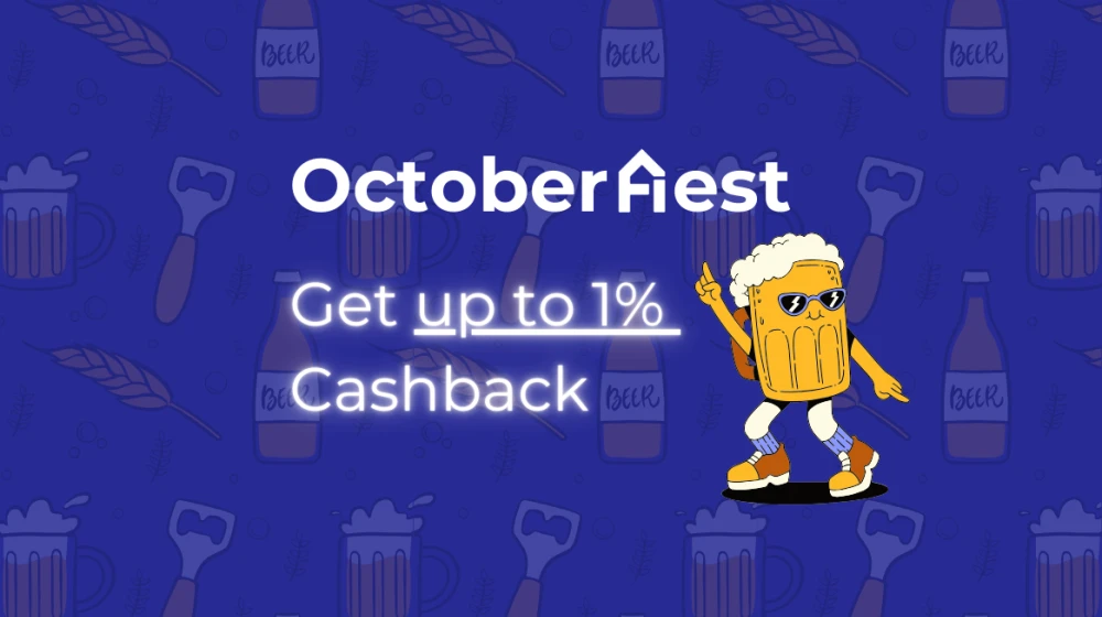 Cashback Octoberfest - saņemiet līdz pat 1%! - Image